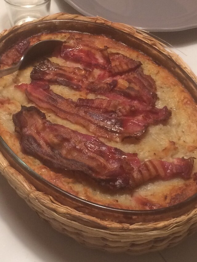 Lufsa med bacon