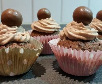 Minicupcakes med Maltesers