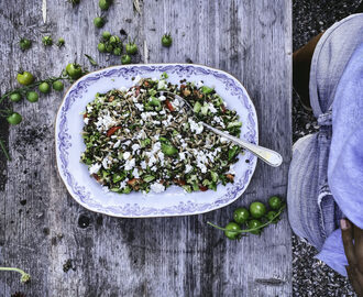 Broccoli tabbouleh med linser och rostade solrosfrön – Food Pharmacy