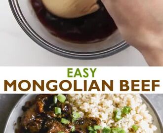 Mongolian Beef [Video] | Recipe [Video] | Beef recipes easy, Mongolian beef recipes, Recipes