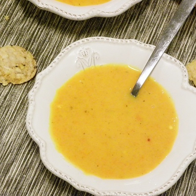 Morotssoppa med apelsin och saffran