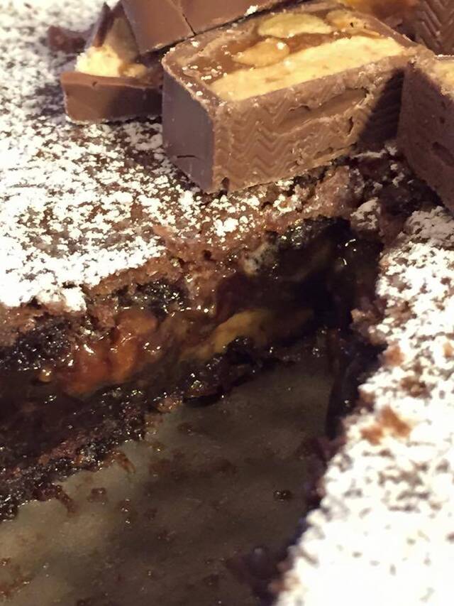 Snickers kladdkaka