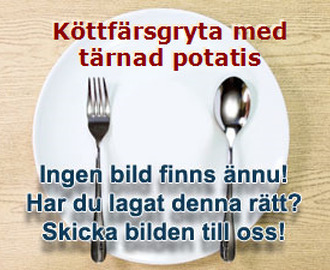 Köttfärsgryta med tärnad potatis