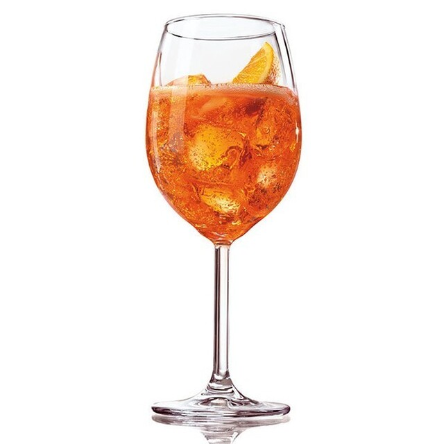 Aperol - och rabarberspritz.