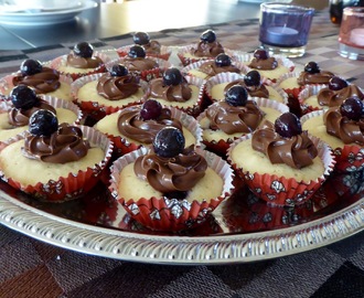 Minimuffins med Nutella