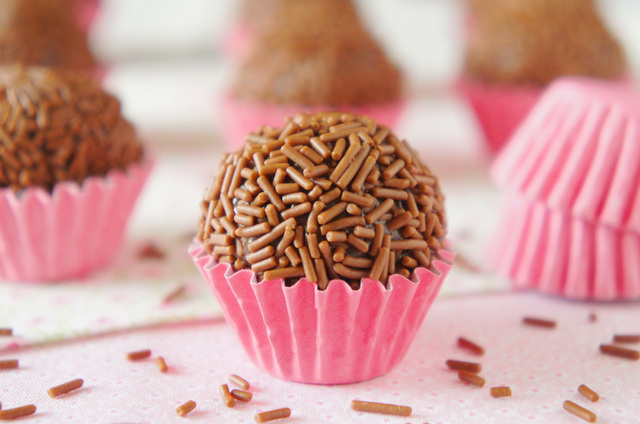 Brigadeiro är gott som julgodis! Foto: Flamboesa