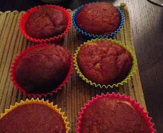 Choklad/bananmuffins glutenfria