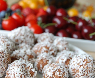 Chokladbollar med honung