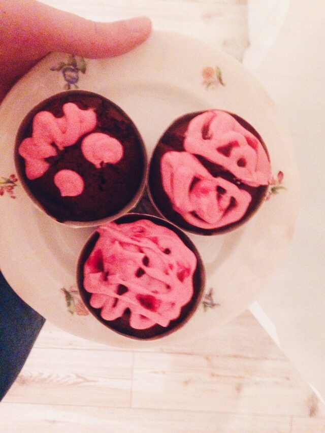 Hjärn-cupcakes