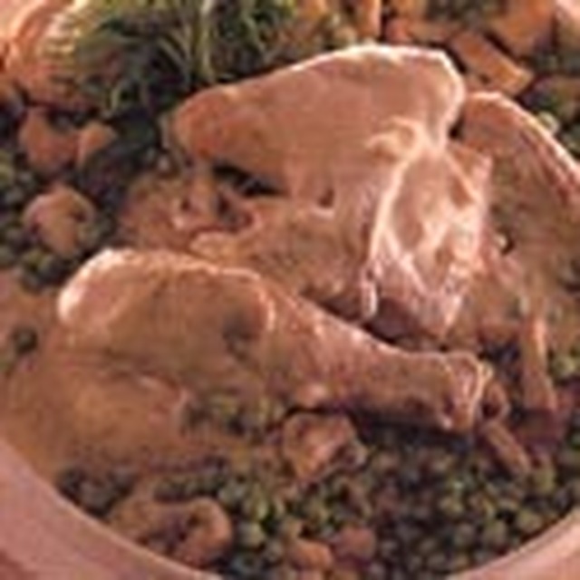 Pollo alla Birra (Ölkokt kyckling)