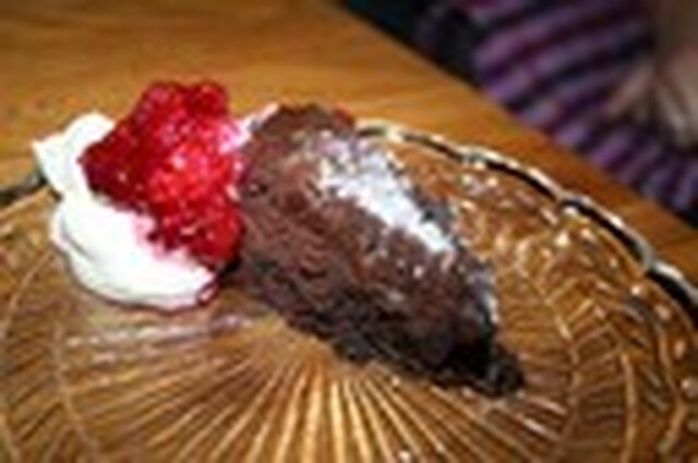 Chokladtårta med fudge