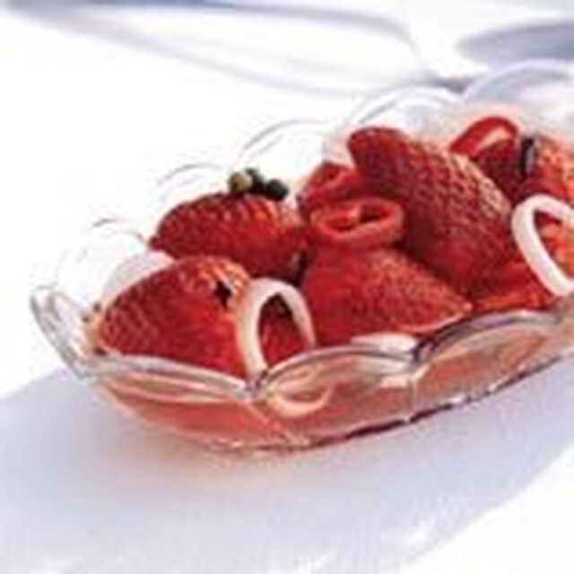 Marinerade jordgubbar