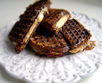 Kyckling och skink toast