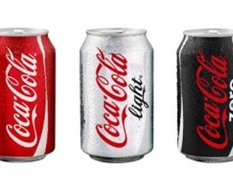 Matvett granskar: skillnad mellan Coca Cola light och Coca Cola zero