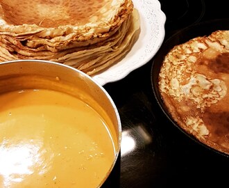 Sötpotatissoppa med curry och kokos.