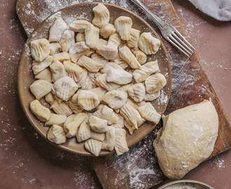 Hemmagjord gnocchi