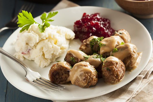 Köttbullar med potatismos