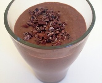 Chocolate smoothie