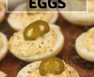 Smoked Deviled Eggs