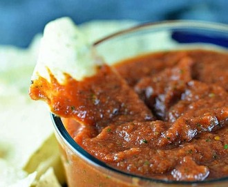 Salsa Recipe (Restaurant Style Salsa Recipe)