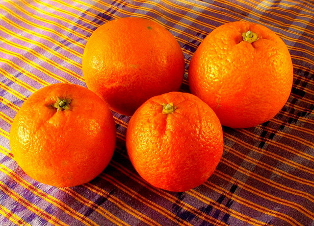 Syltade apelsinskal