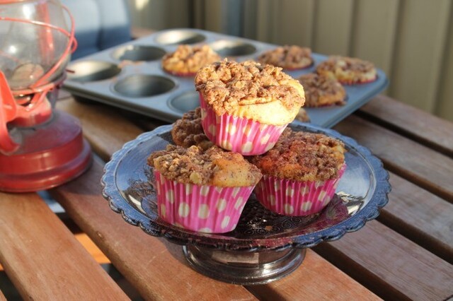 Roy Fares äppelmuffins med crumble!