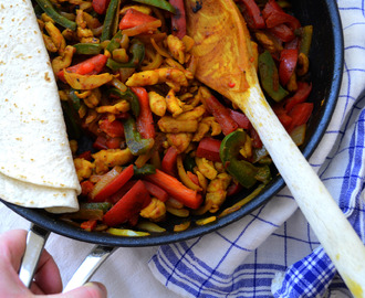 Kyckling fajitas