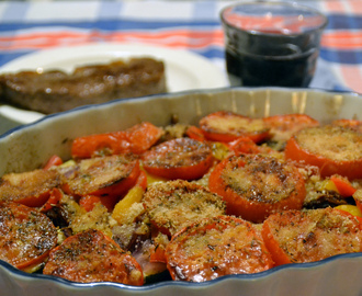 Ratatouille gratin – gratinerade grönsaker