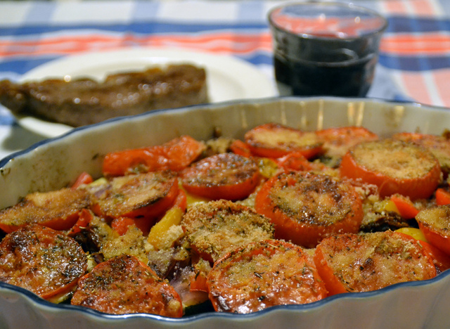 Ratatouille gratin – gratinerade grönsaker