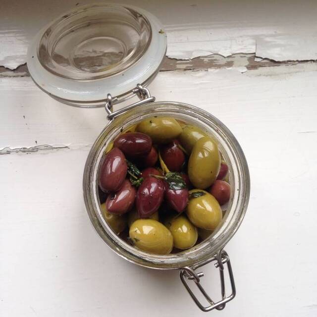 Marinerade oliver