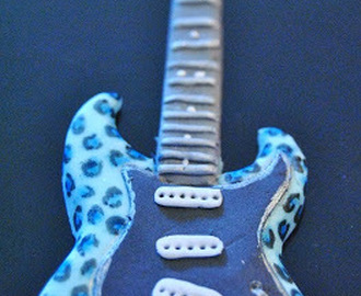 Guitar project....rock ´n´roll cake