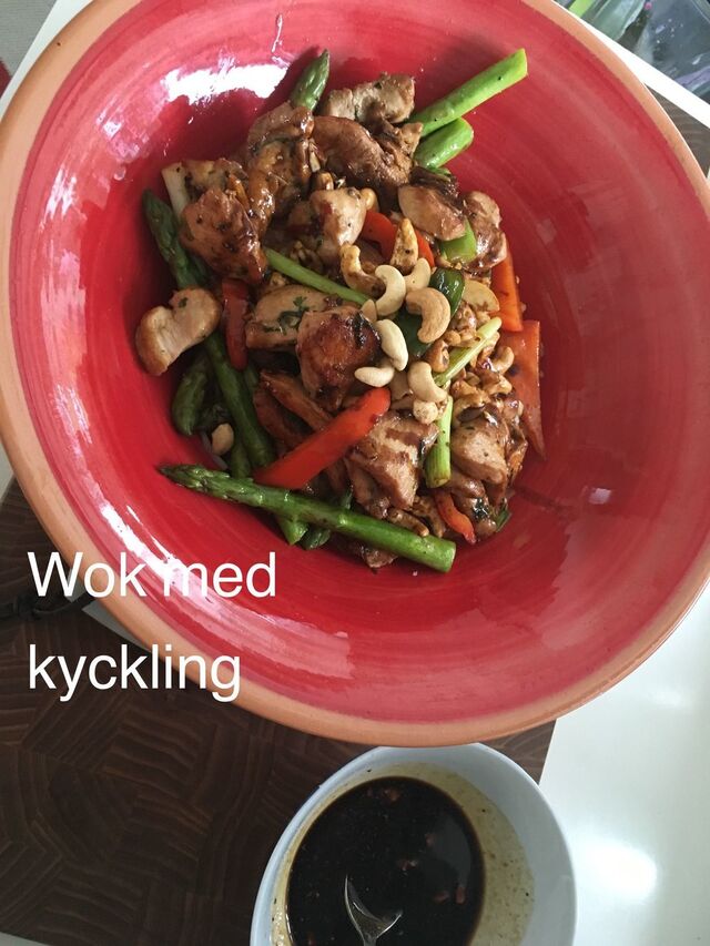 Kyckling wok!