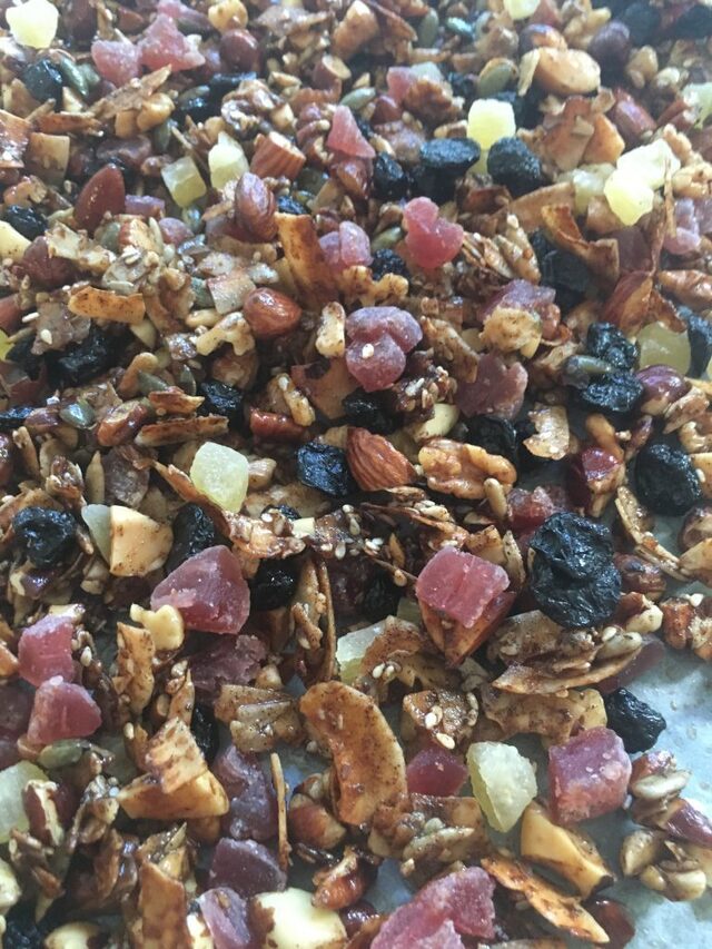 Hemgjord granola