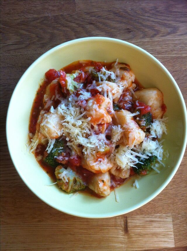 Gnocchi med tomatsås