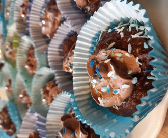 Nyttiga Chokladcupcakes