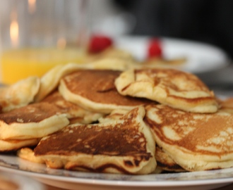 Pancakes with Bananas – Pannkakor med Banan