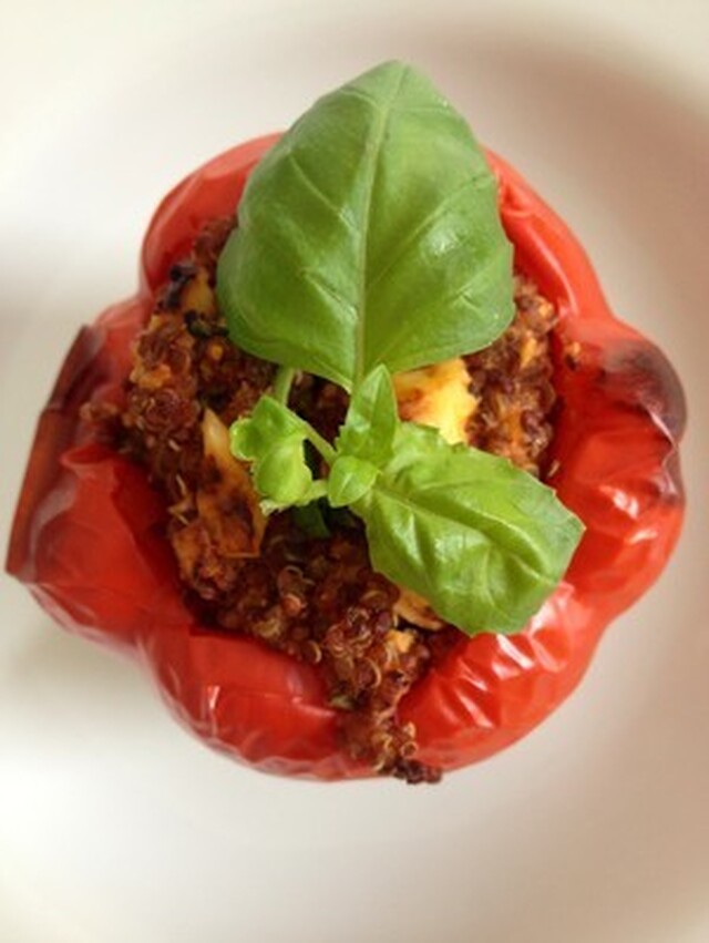 Fylld paprika / stuffed red bell pepper