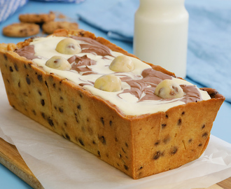 Marbled Chocolate Chip Cookie Dough Loaf