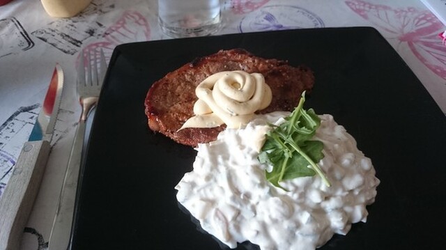 Fredagsmyyys + falsk potatissallad recept