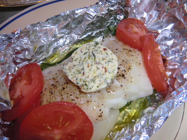 Gott örtsmör som passar till både fisk och kött - laktosfritt eller helt mjölkfritt vid behov