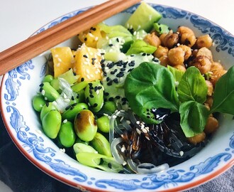 Noodle Bowl med rostade kikärtor