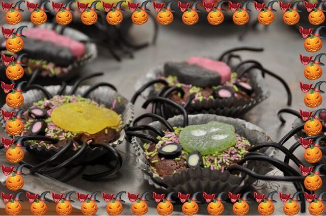 Spider Cupcakes -Halloween dessert