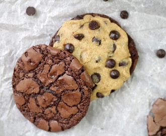 Nutellakakor med Cookie dough
