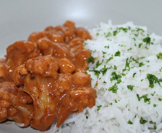 Cauliflower butter masala