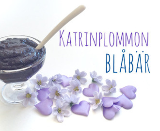 Katrinplommon & blåbärspuré