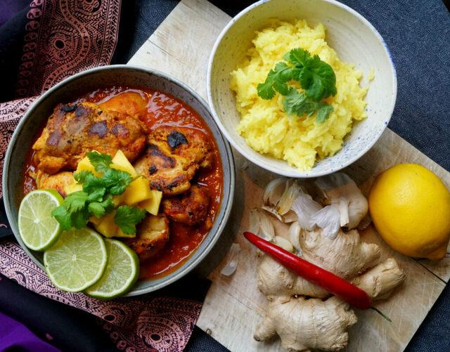 Butter chicken i Crock-Pot