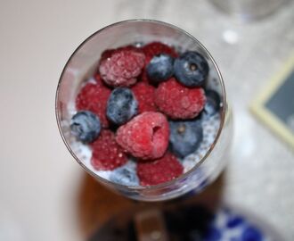 Smoothie Bowl och chiapudding