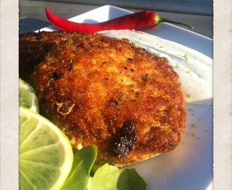 PANKOPANERADE FISKBIFFAR MED SMAK AV ASIEN