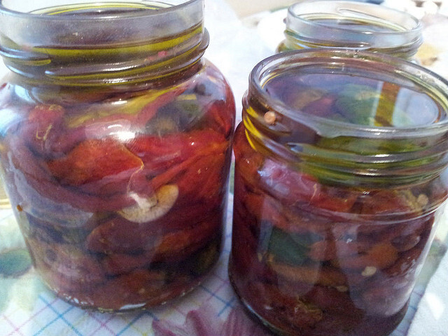 Pomodori secchi piccanti sott’olio