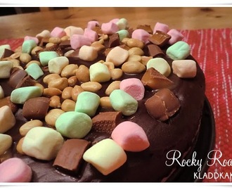 Kladdig kladdkaka med rocky road